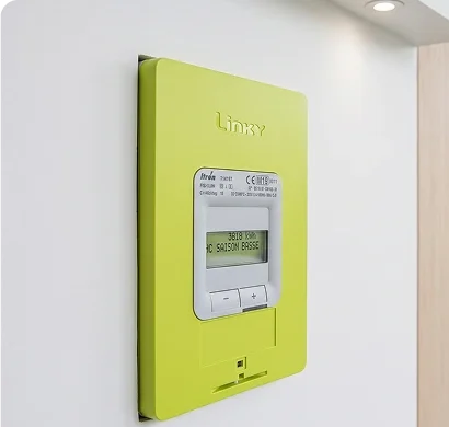 Compteur Linky maison moderne